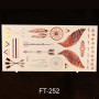 Flash Tattoo 210x102 FT252 | ZULFIYA™ ➥ Интернет-магазин