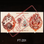 ᐈ ЗНЯТО З ПРОДАЖУ Flash Tattoo 210x102 FT201 - купити за приємною ціною в Україні | Інтернет-магазин Zulfiya