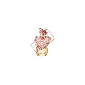 Картинка Влюбленный кролик | Интернет-магазин ZULFIYA