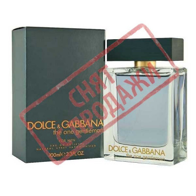 The Оne Gentleman, Dolce&Gabbanа парфюмерная композиция