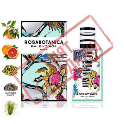 Rosabotanica, Вalenciaga парфюмерная композиция