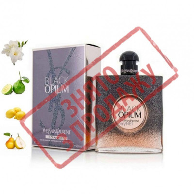 Black Opium Floral Shock, YSL парфюмерная композиция