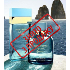 Light Blue Forever pour homme, Dolce Gabbana парфюмерная композиция