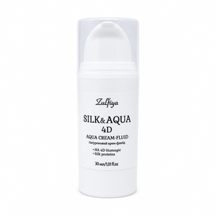Гиалуроновый крем-флюид 4D SILK&AQUA 30 мл 06071 фото