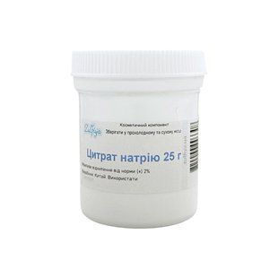 Цитрат натрия 25 г 02376 фото
